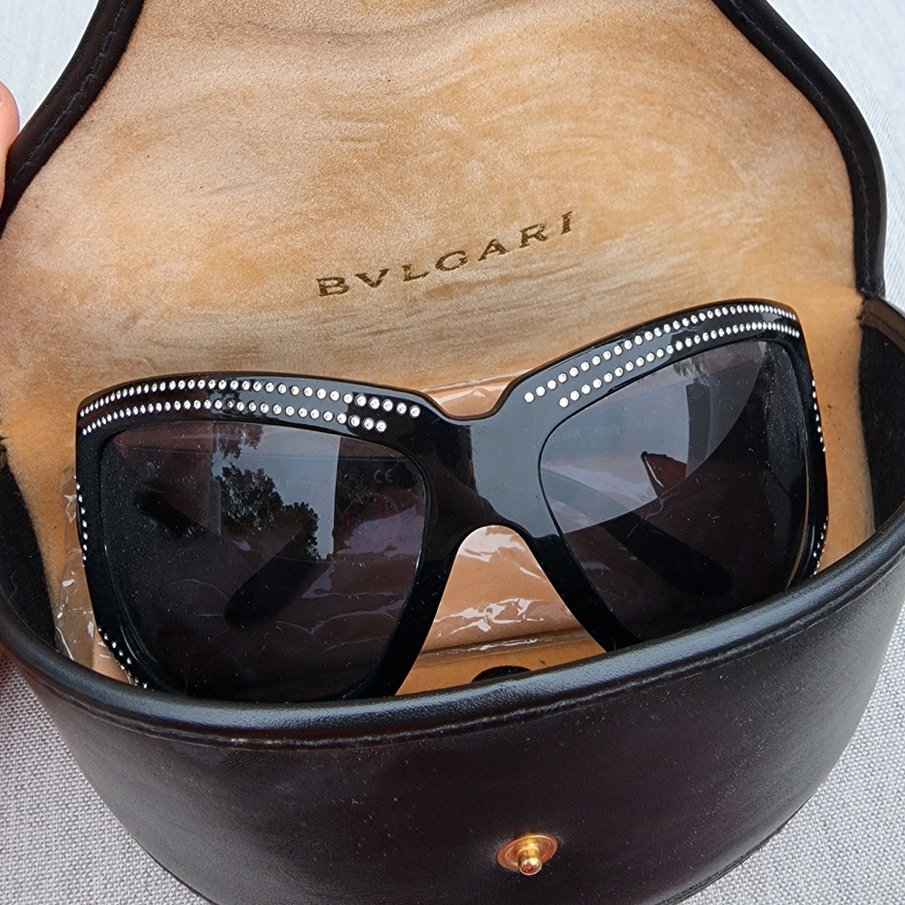 Bulgari sunglasses Swarovski Crystal